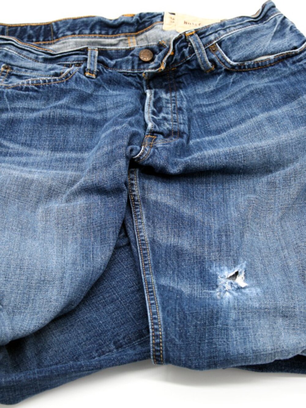 Hollister Hermosa Low Rise Boot Button Fly Bootcut Jeans Mens y2k 34x34